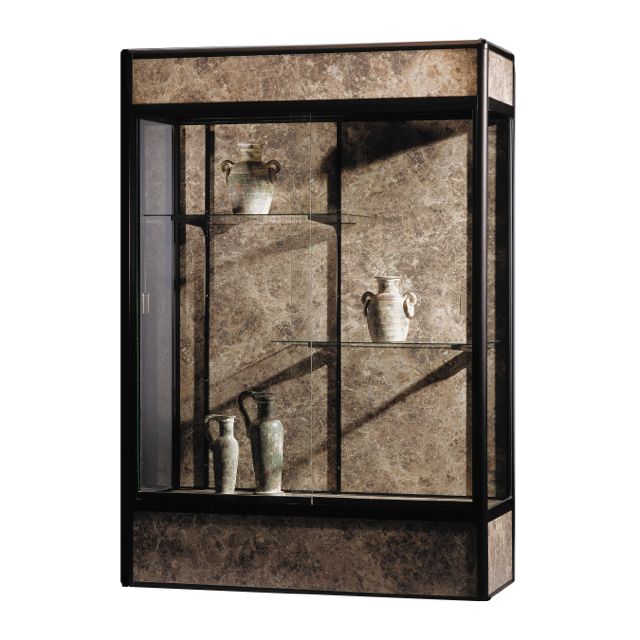 93C85 Elite Freestanding Display Case with Light by Best-Rite - Click Image to Close