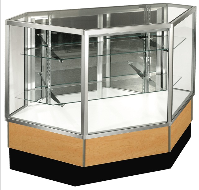 SFVBIC34M Full Vision Inside Corner by Sturdy Store Displays