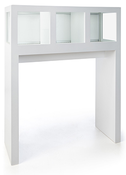 Tecno GL141 Rectangular Vitrine Pedestal